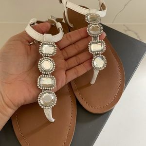 Vince Camuto Ivette Jeweled Thong Sandal